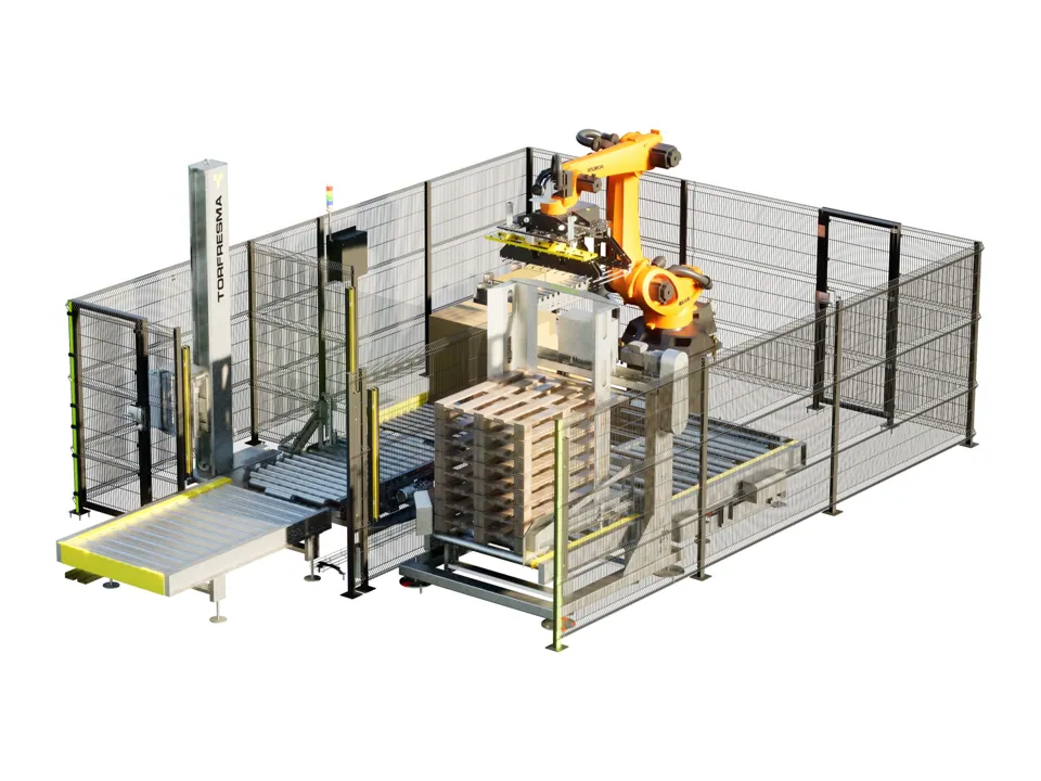 TRFSubzero palletizing below freezing system by TRF Industrial Automation