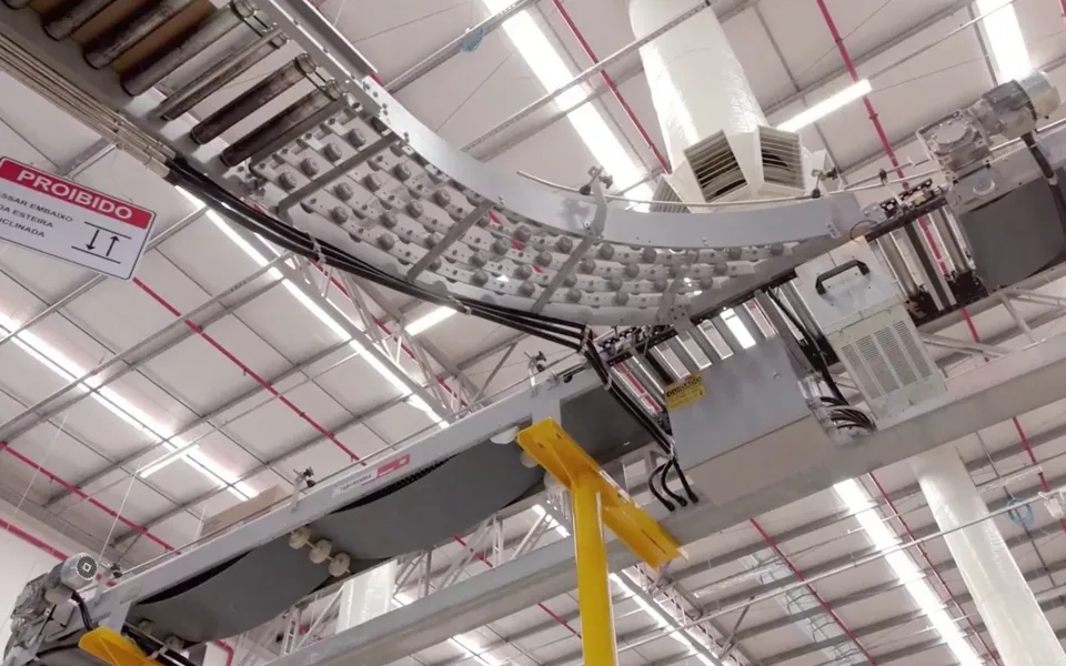 TRFIntraflow overhead conveyor curve